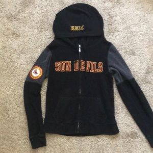 Victoria’s Secret PINK ASU zip up hoodie
